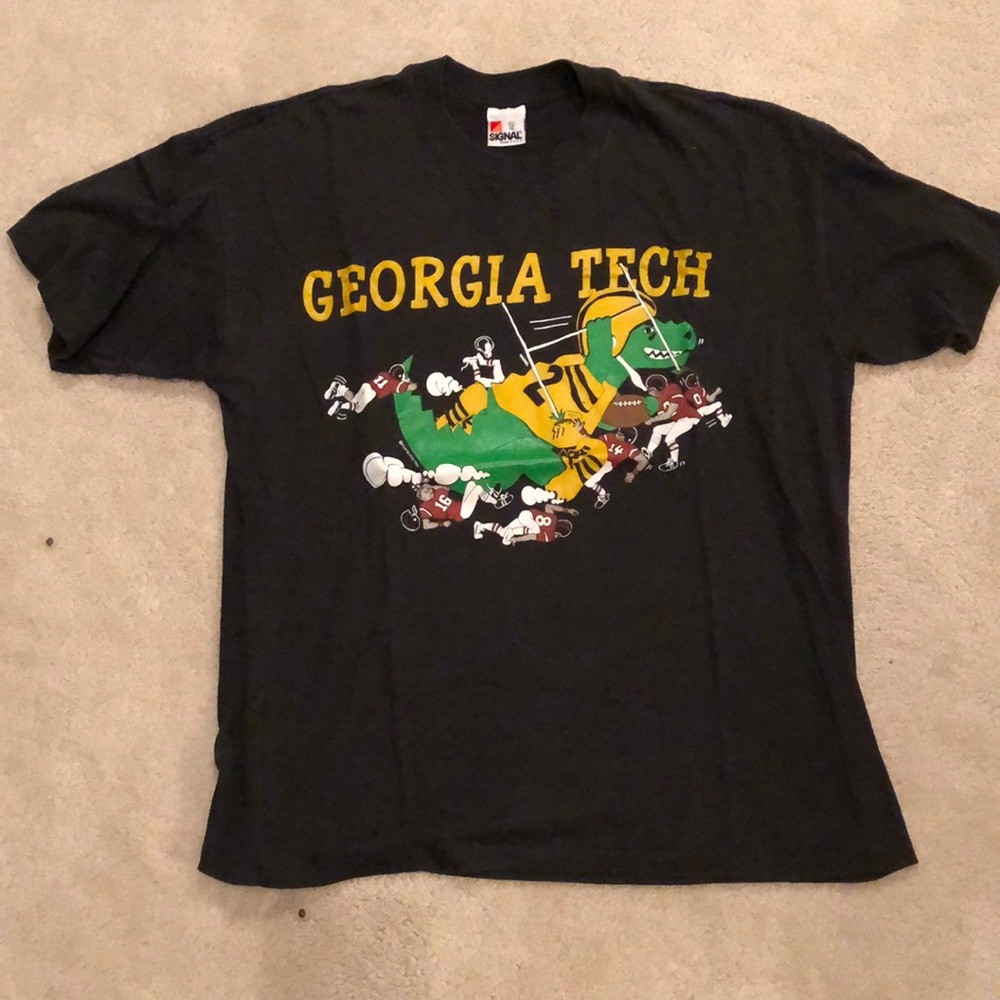 Vintage one of a kind Georgia tech football shirt